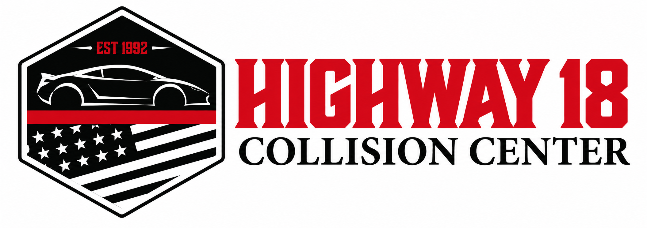 Hwy18 Collision Logo